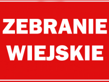 Terminy zebrań wiejskich