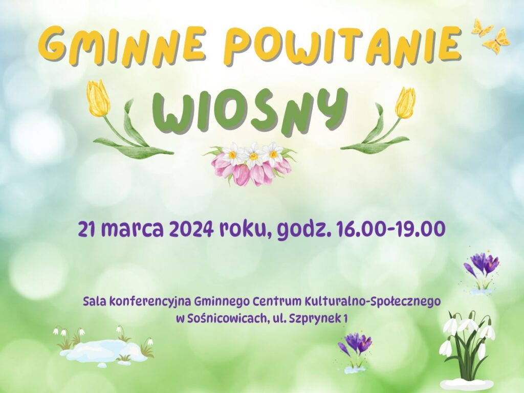 Gminne Powitanie Wiosny