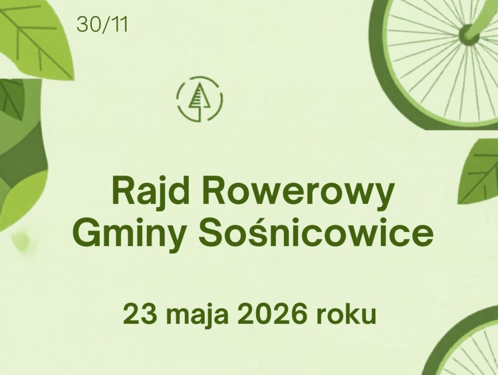 Rajd Rowerowy Gminy Sośnicowice