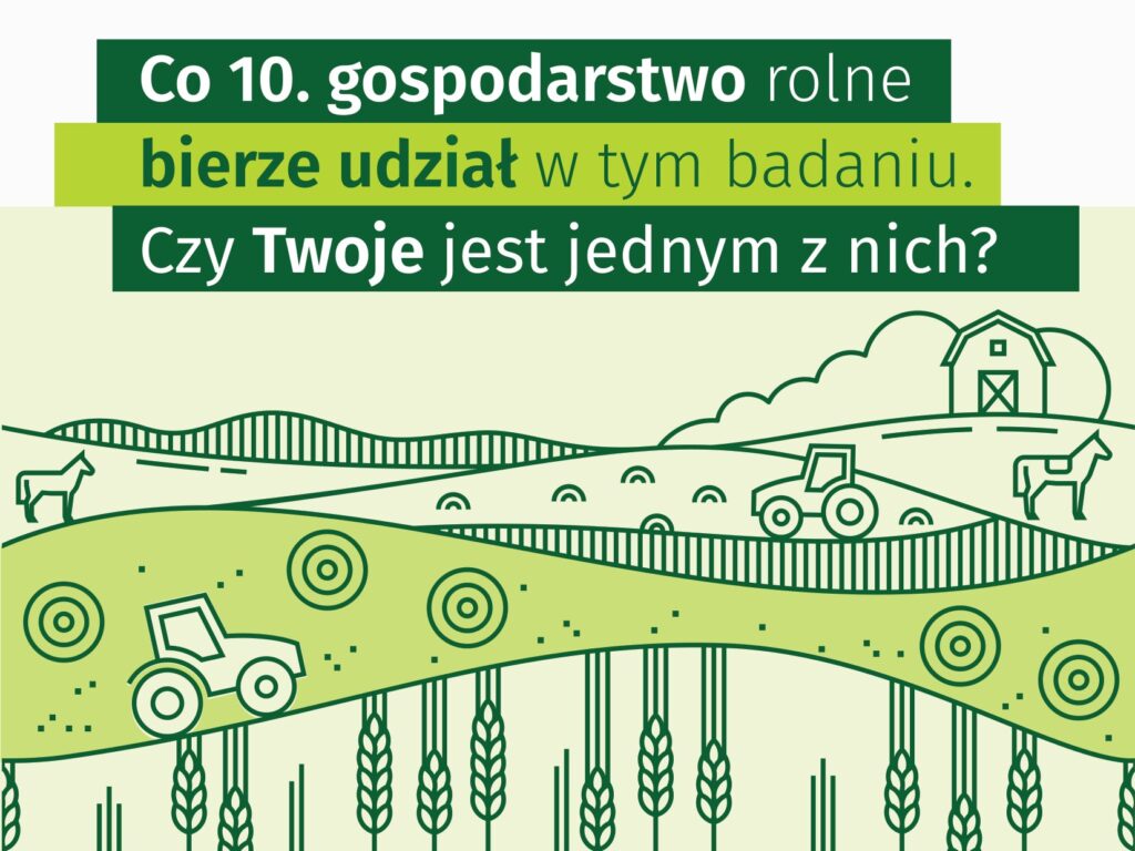 Badanie statystyczne „Zintegrowane statystyki dotyczące gospodarstw rolnych”